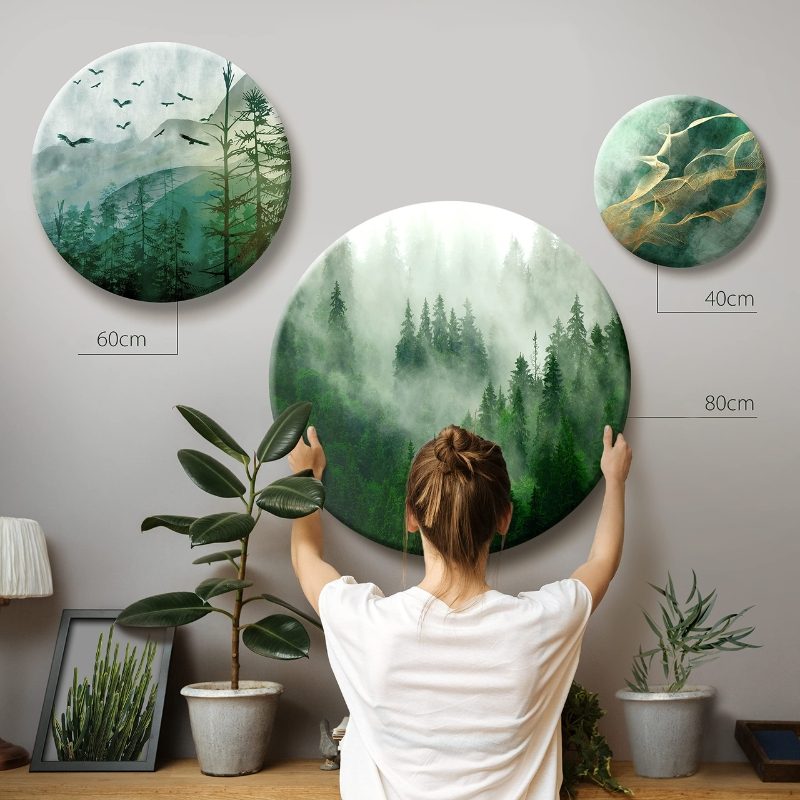 Ready Made Canvas ( Round)