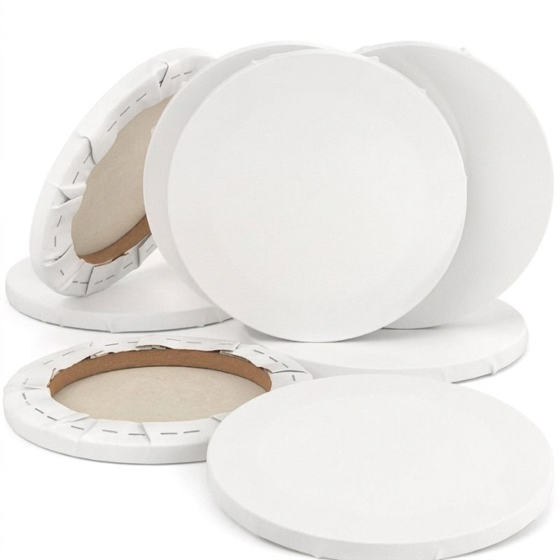 Ready Made Canvas ( Round)