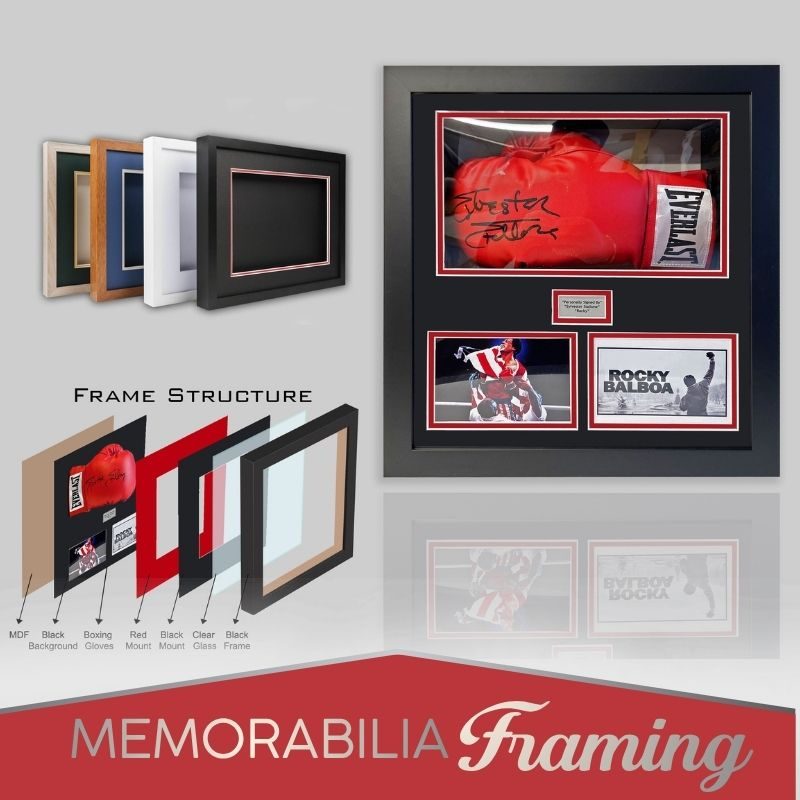 Boxing Kit & UFC Shorts Framing